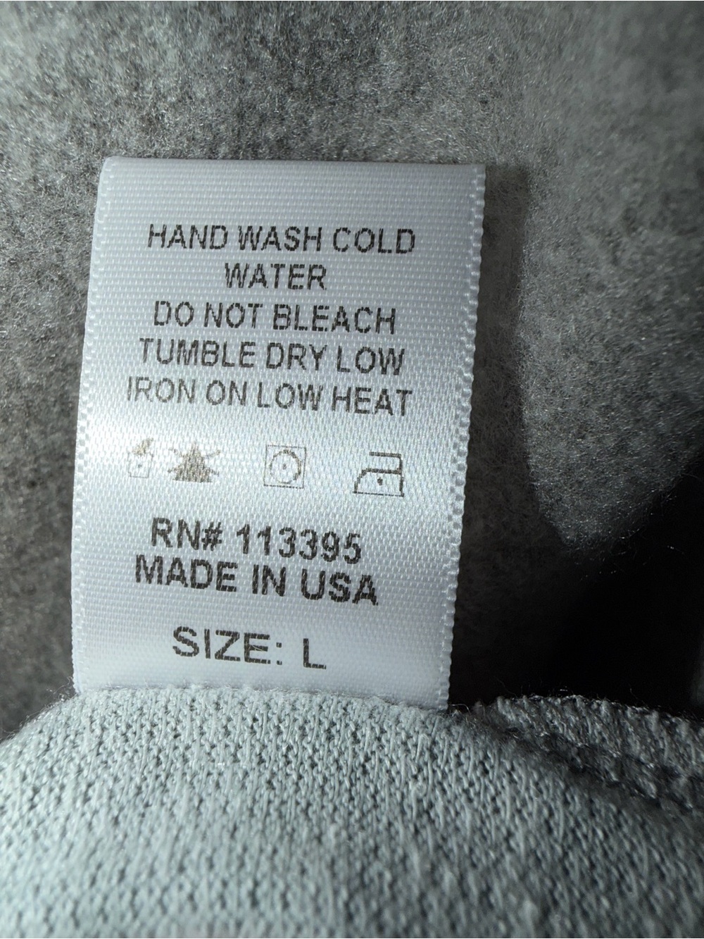 En Creme Pink & Gray Striped Hooded V-Neck Pullover NWT - Picture 8 of 8